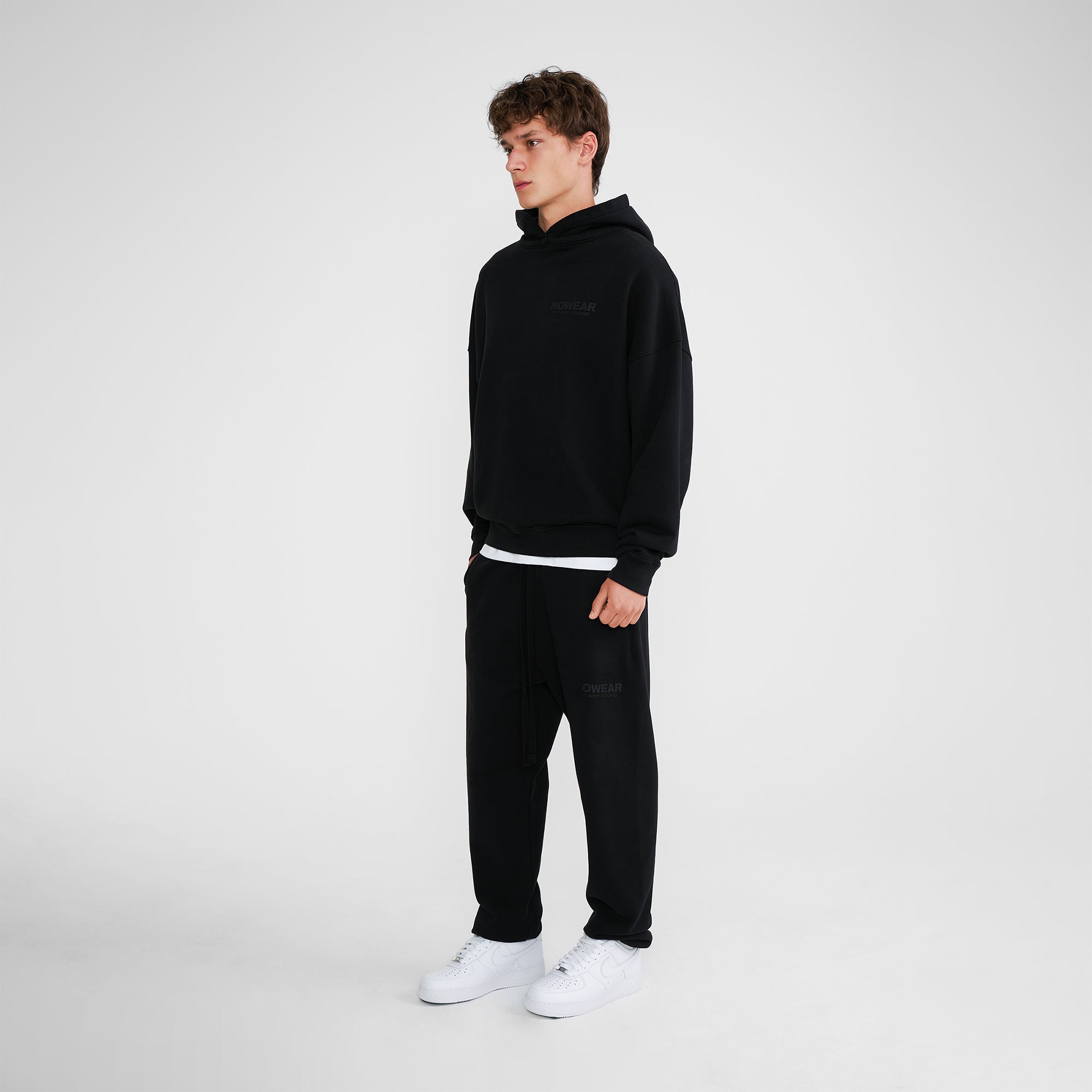 "Fit Not Found" Joggers - Jet Black