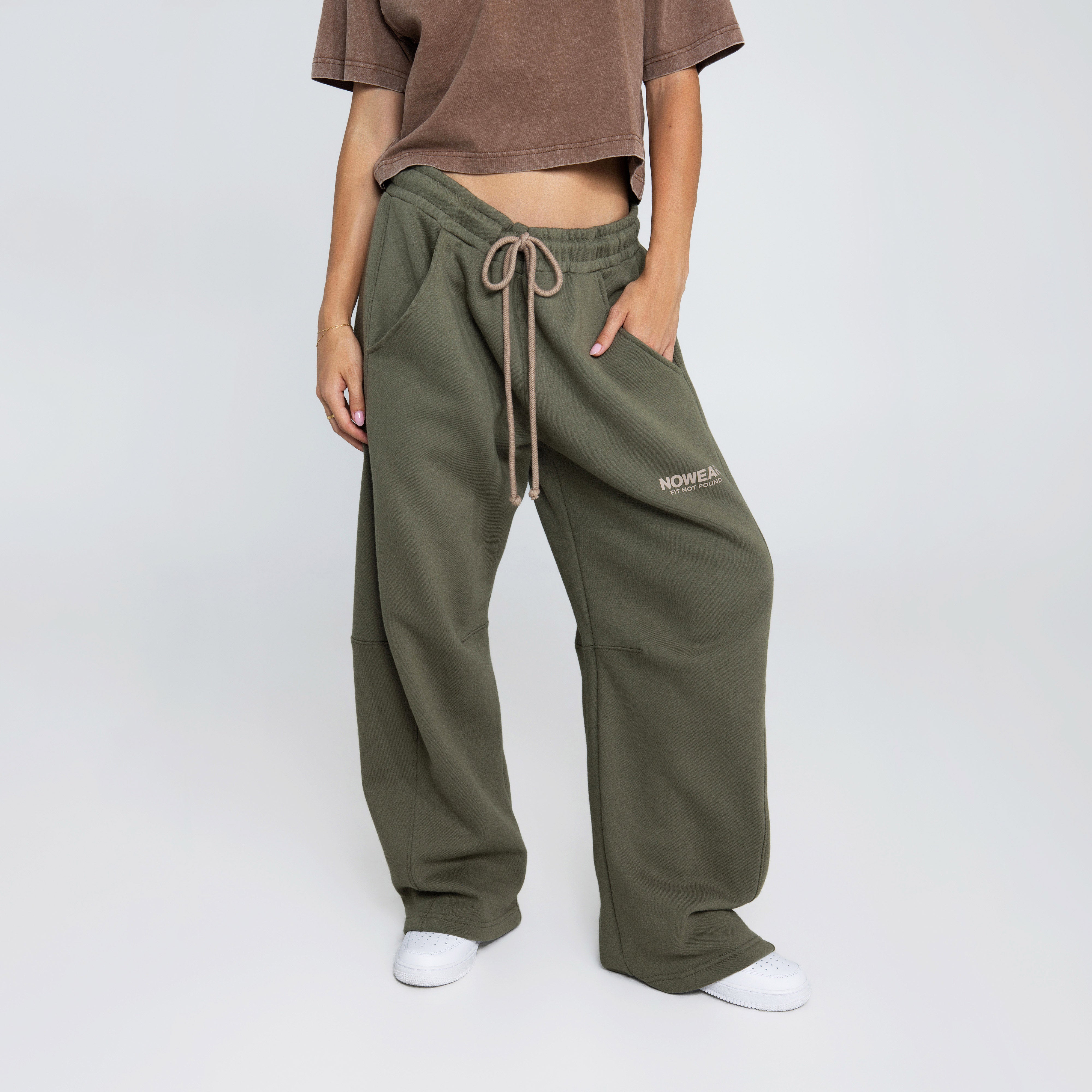 Barrel Pants - Olive