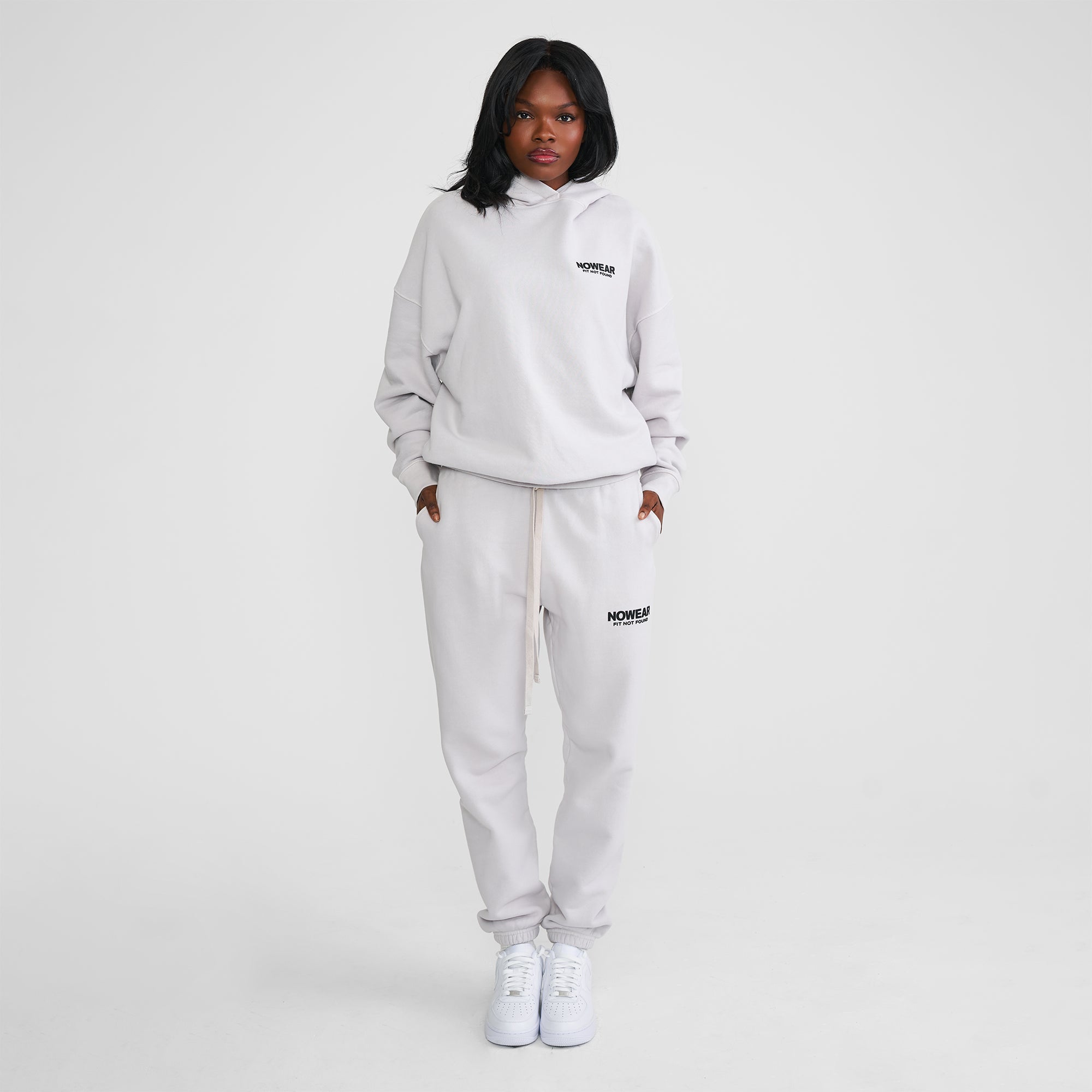 'Fit Not Found' Joggers - Arctic Gray