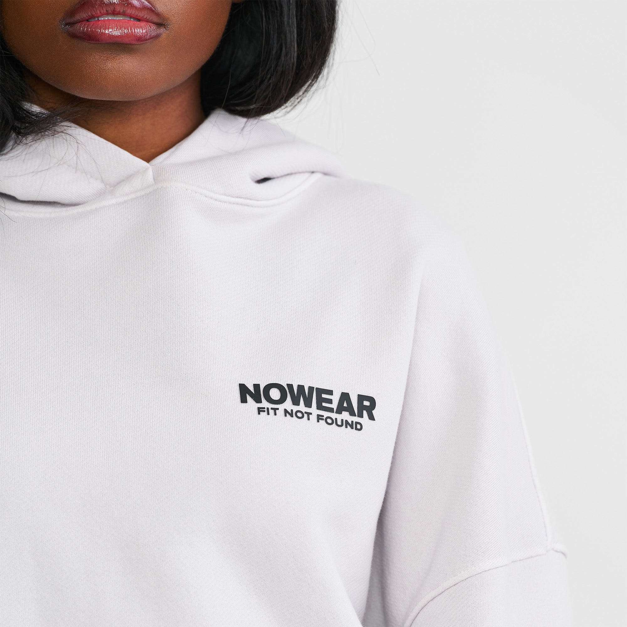 'Fit Not Found' Hoodie - Arctic Gray