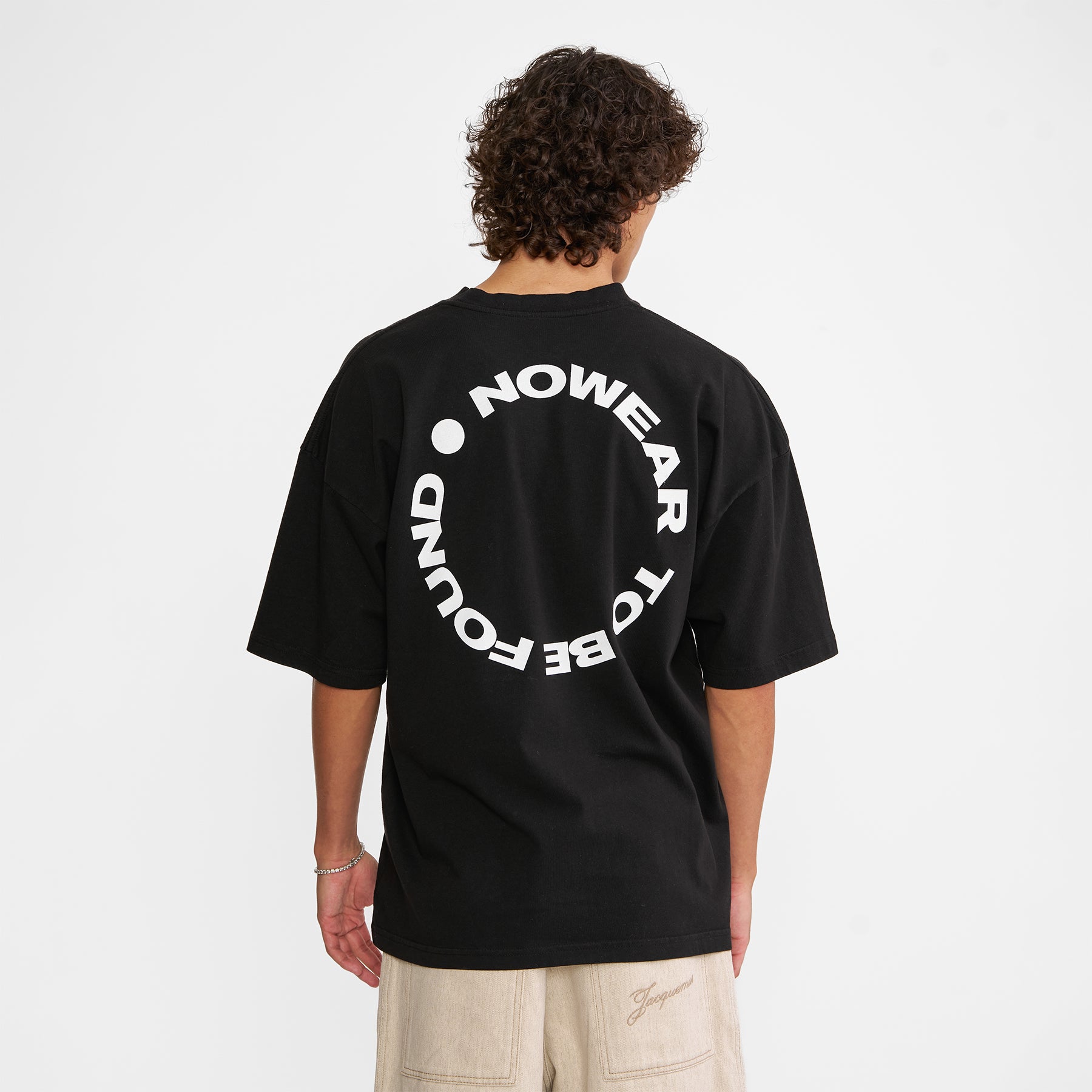NOWEAR To Be Found T-Shirt - Jet Black
