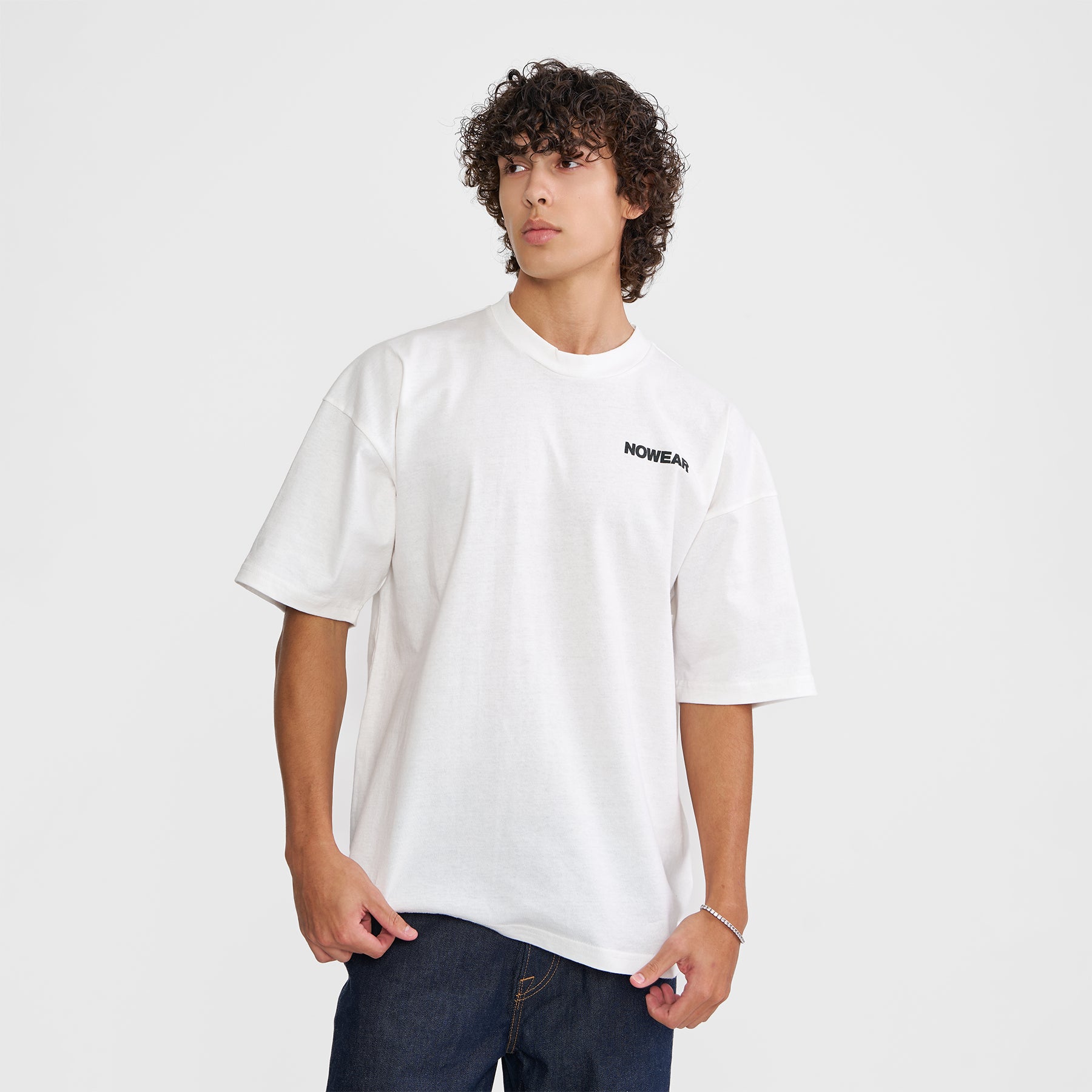 NOWEAR To Be Found T-Shirt - Off White