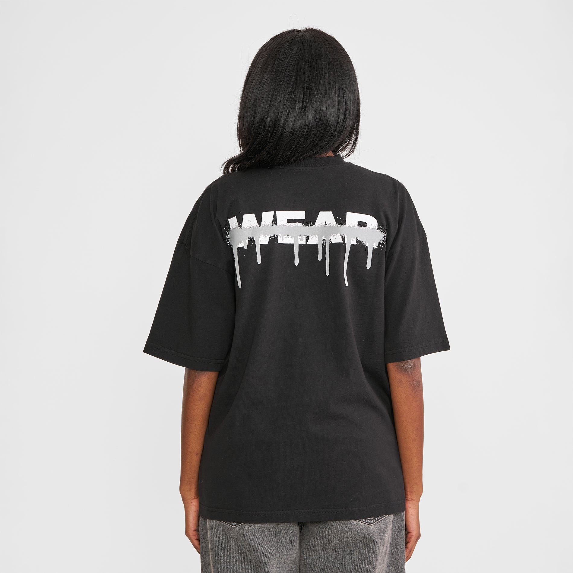 NOWEAR Drip T-Shirt - Jet Black