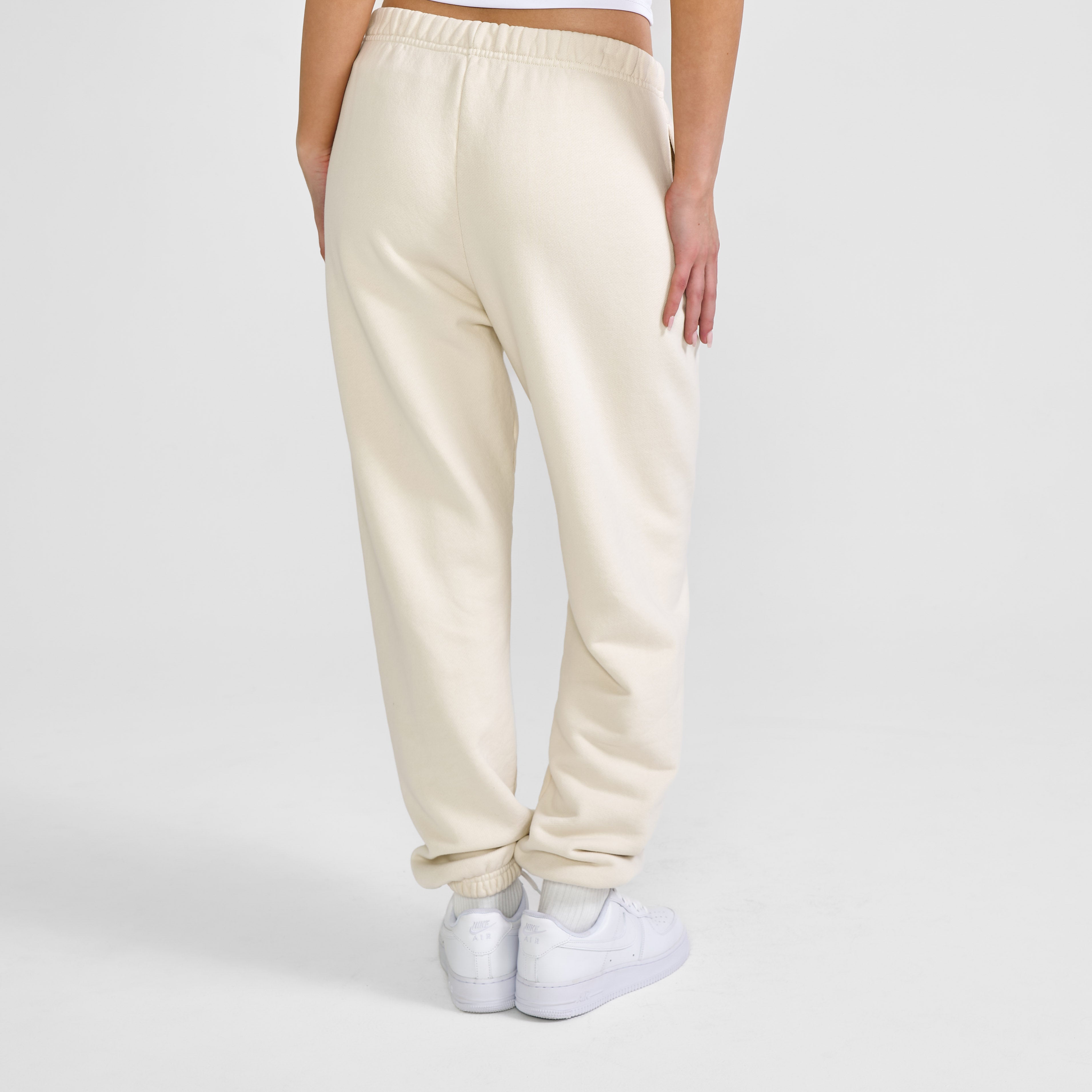 'Fit Not Found' Joggers - Khaki with Brown Logo