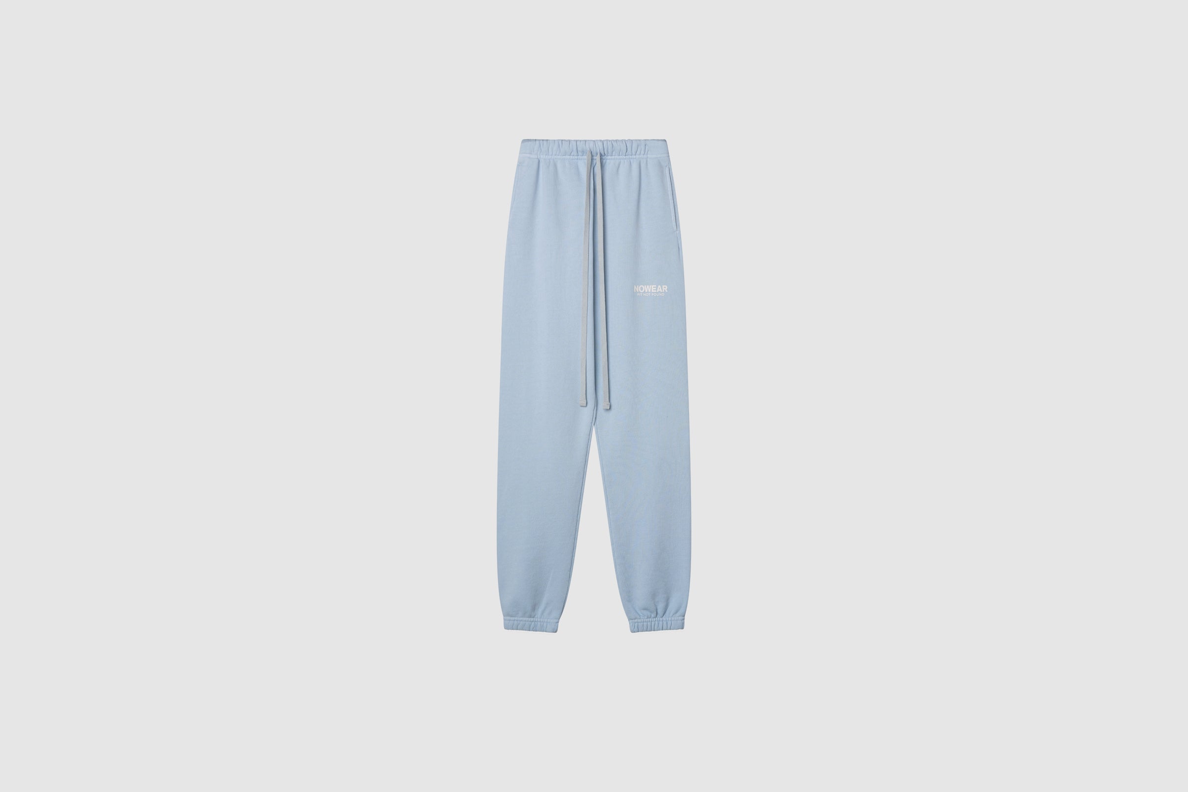 'Fit Not Found' Joggers - Baby Blue