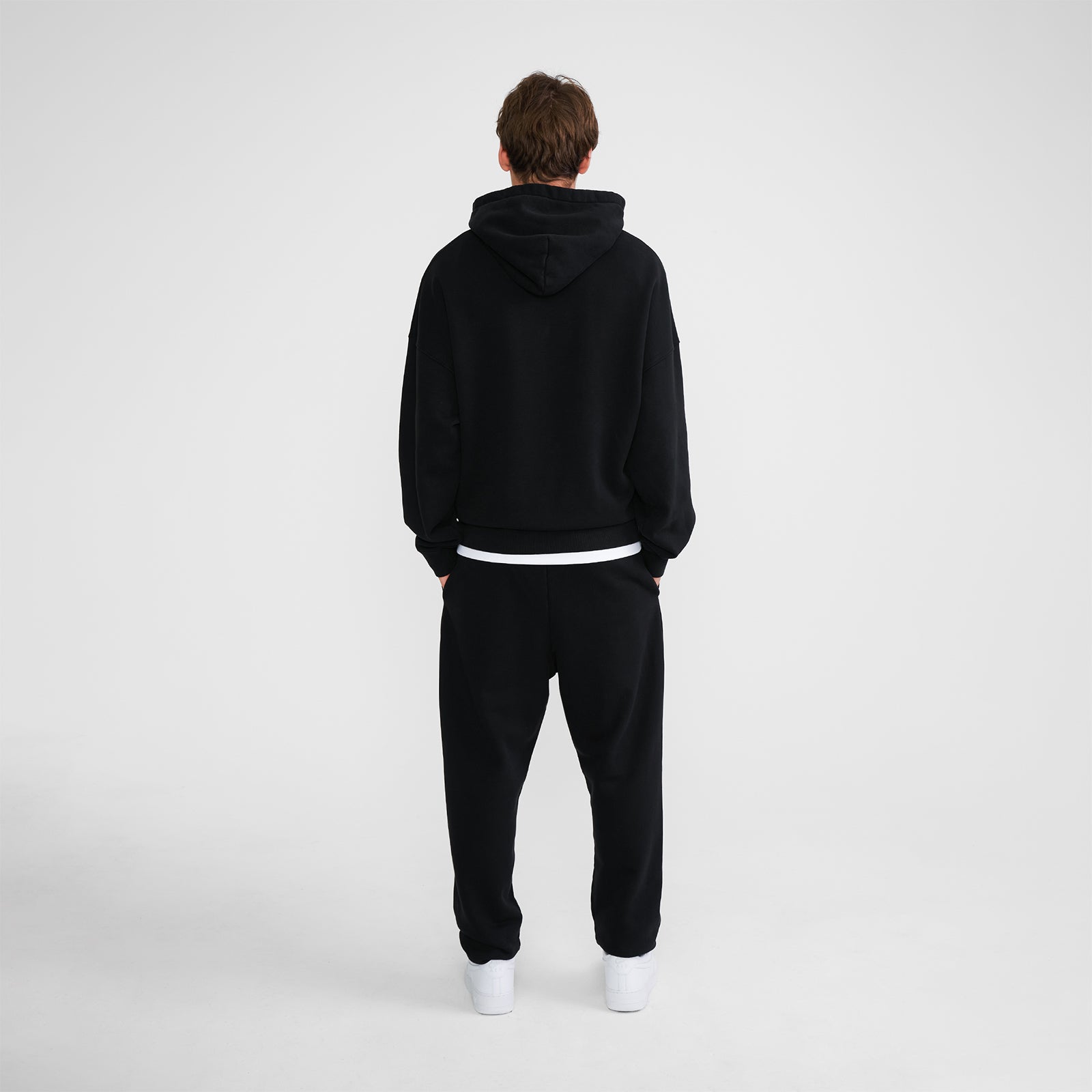"Fit Not Found" Joggers - Jet Black