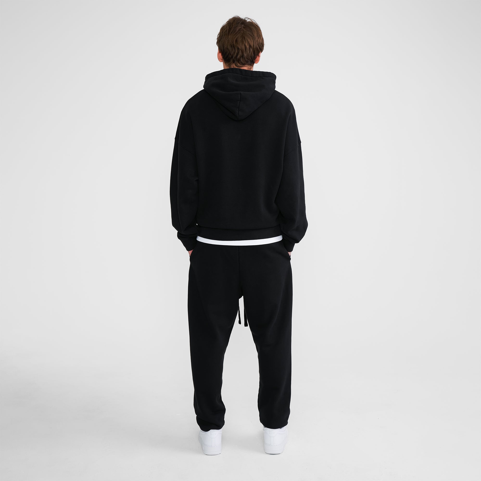 'Fit Not Found' Hoodie - Jet Black