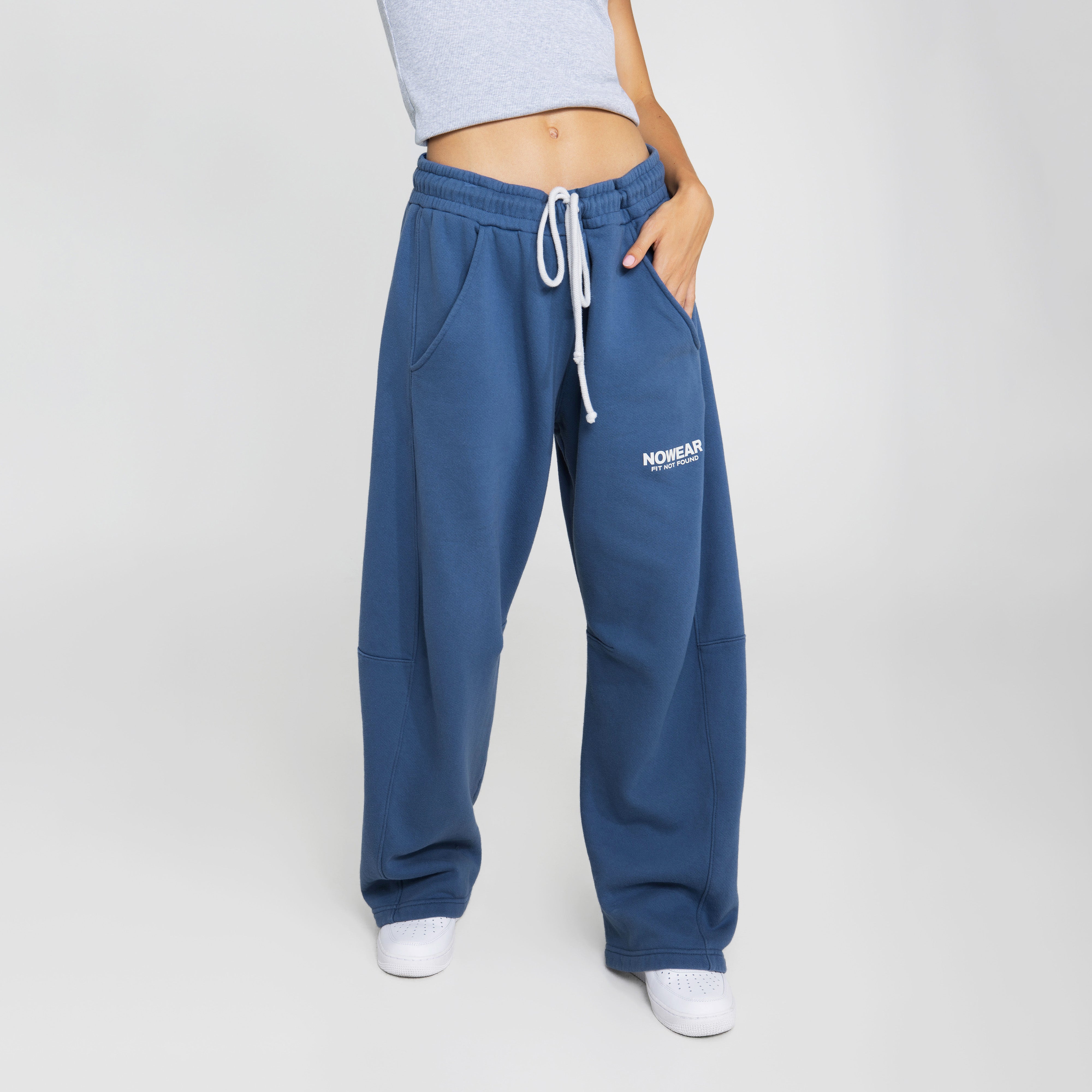 Barrel Pants - Blue Fusion