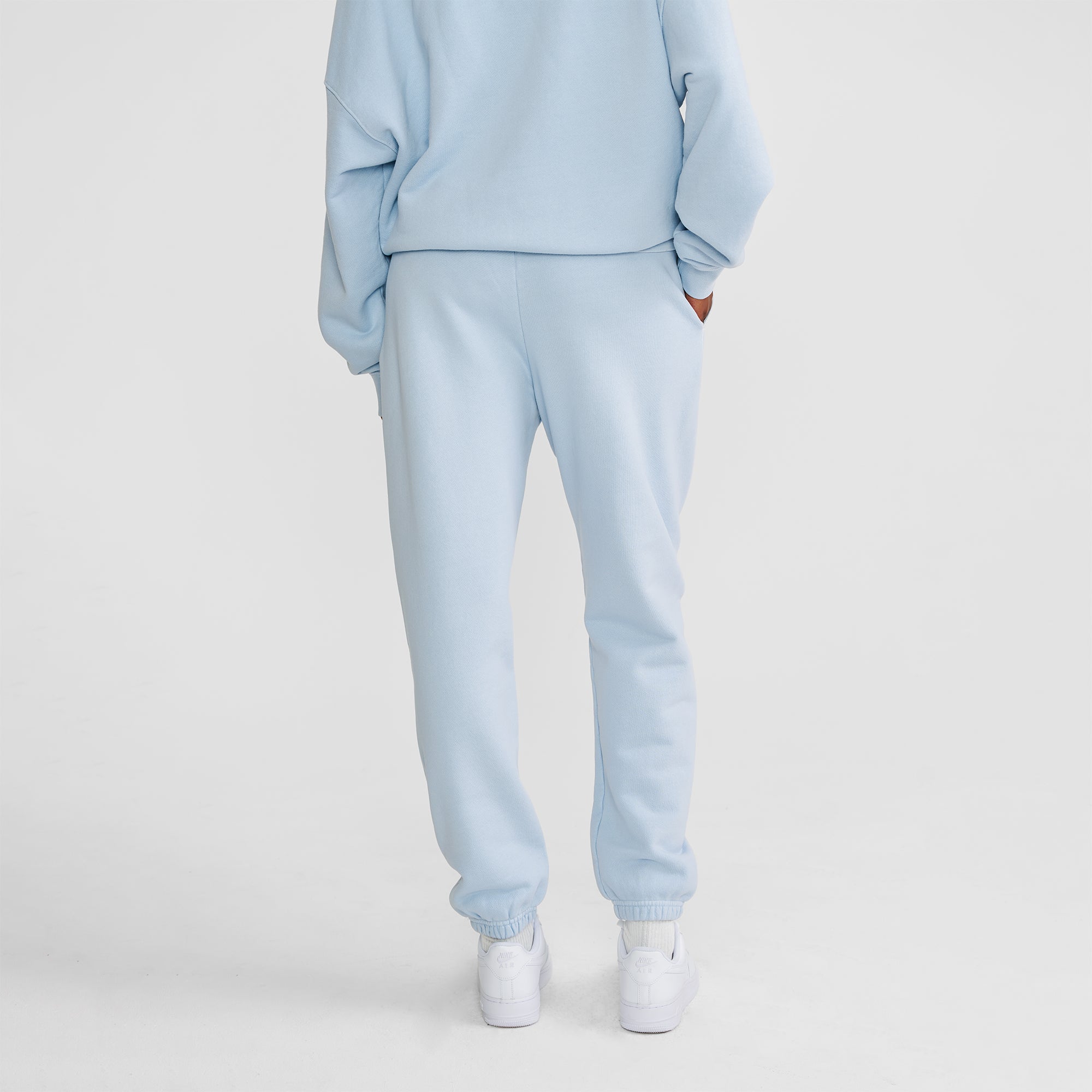 'Fit Not Found' Joggers - Baby Blue