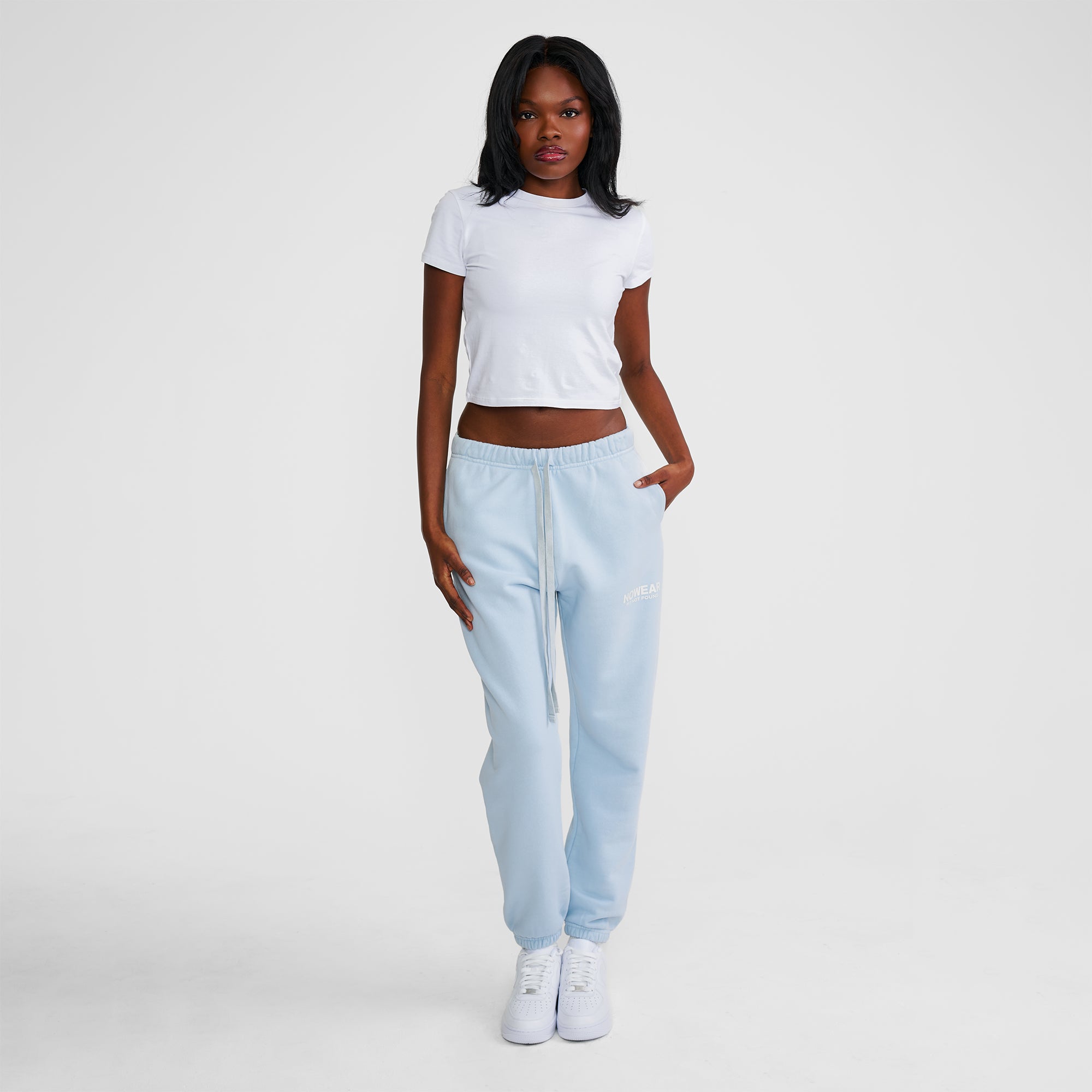 'Fit Not Found' Hoodie - Baby Blue