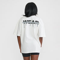 NOWEAR Drip T-Shirt - Off White