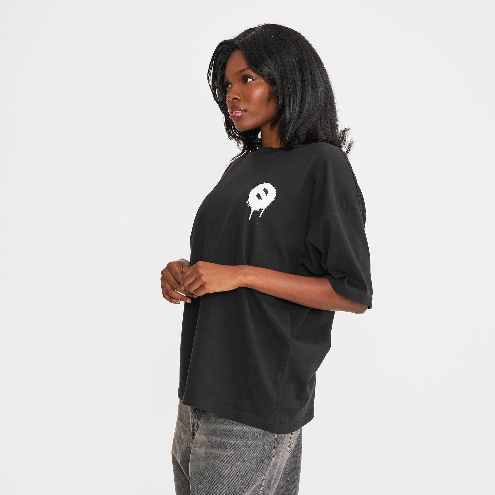 NOWEAR Drip T-Shirt - Jet Black