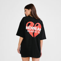 Nowear Near My Ex T-Shirt - Jet Black