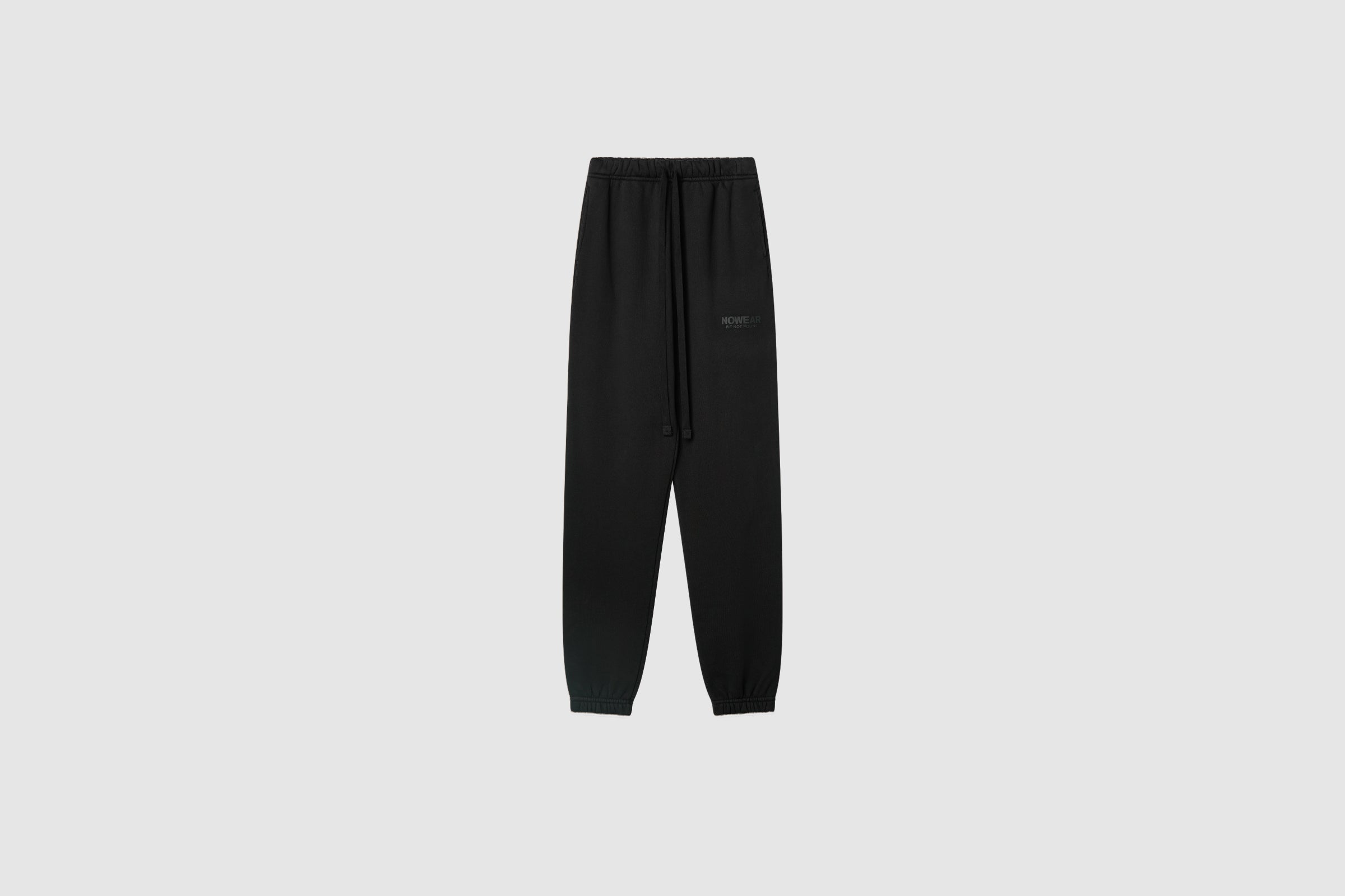 'Fit Not Found' Joggers - Jet Black